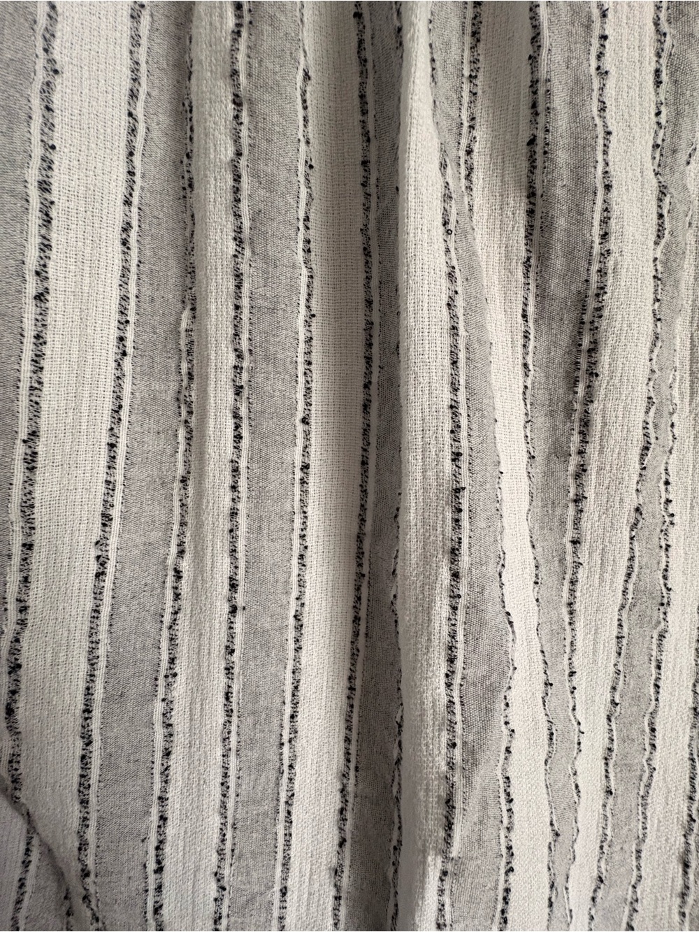 Striped High-Neck Sleeveless Top w/ Back Neck Tie - Women’s Large​ - Picture 5 of 6